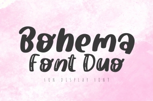 Bohema Duo Font Download