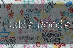Huddle Doodle Font Download