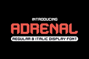 Adrenal Font Download