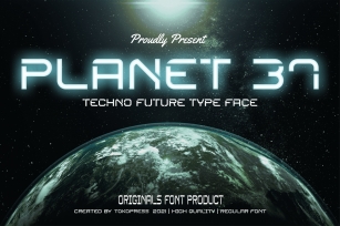 Planet 37 Font Download