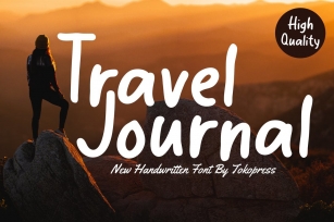 Travel Journal Font Download