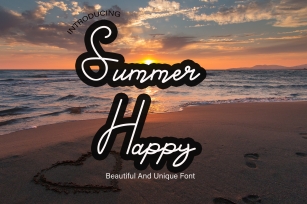 Summer Happy Font Download