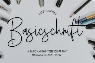 Basicschrift Monoline Script Font Font Download