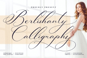 Berlishanty Calligraphy Beautiful Script LS Font Download