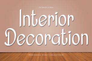 Interior Decoration Font Download