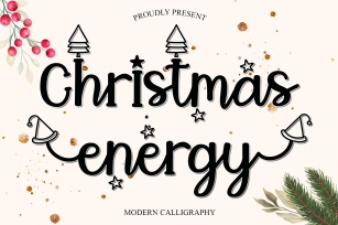 Christmas Energy Font Download