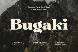 Bugaki Font Download