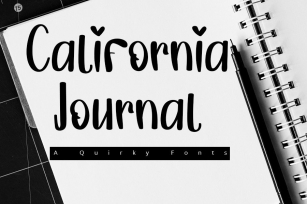 California Journal Font Download
