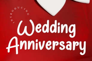 Wedding Anniversary Font Download