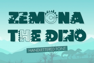 Zemona the Dino Font Download
