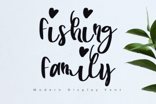 Fishing Family Font Download