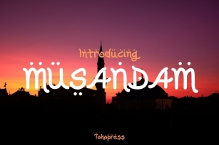 Musandam Font Download
