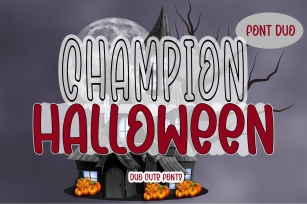 Champion Halloween Font Download