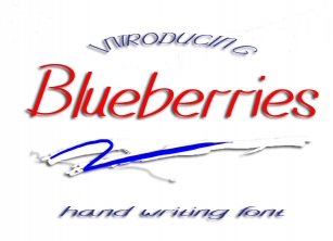 Blueberries Font Download