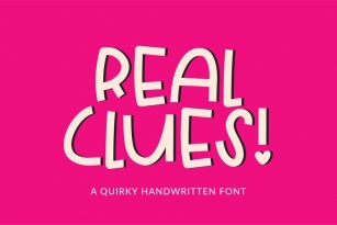 Real Clues Font Download