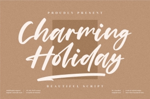 Charming Holiday Handwritten Font Download