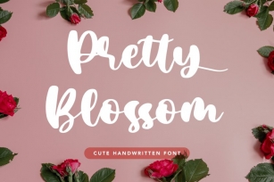 Pretty Blossom Font Download