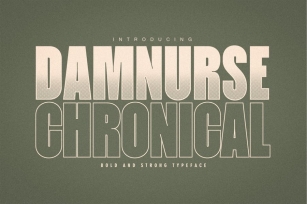 DAMNURSE CHRONICAL Font Download