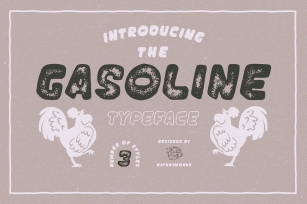 Gasoline Typeface Font Download