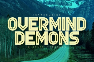 Overmind Demond Font Download
