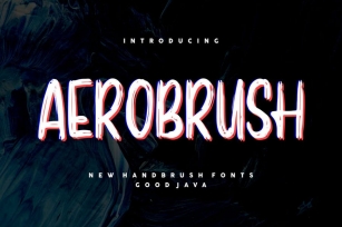 Aerobrush Font Download
