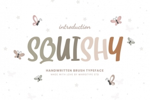 Squishy Brush Business Font Font Download
