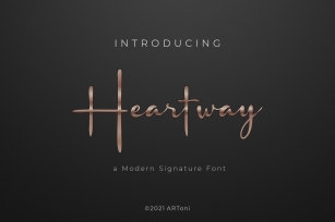 Heartway Font Download