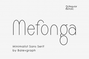 Mefonga Font Download