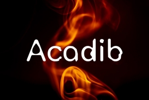 Acadib Font Download