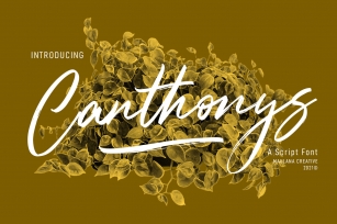 Canthonys Font Download