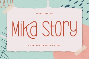 Mika Story Font Download