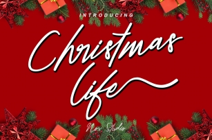 Christmas Life Font Download