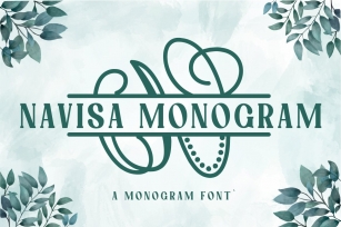 Navisa Monogram Font Download