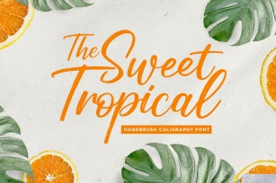 Sweet Tropical Font Download