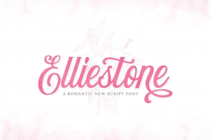 Elliestone Script Font Download