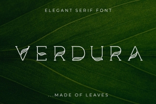 Verdura font Font Download