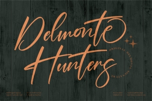 Delmonte Hunters Font Download