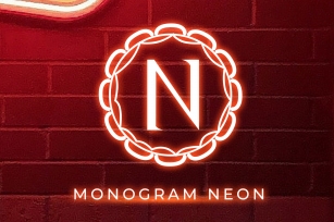 Monogram Neon Font Download