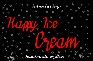 Happy Ice Cream Font Download