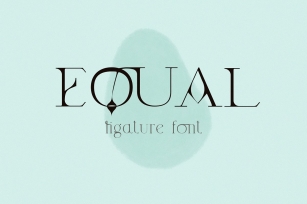 Equal. Ligature Modern Font Download