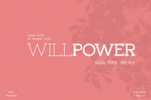 WILLPOWER Font Download