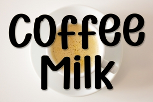 Coffee Milk Font Download