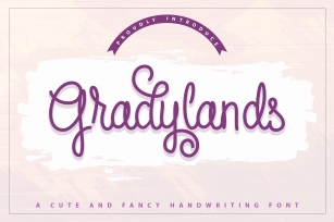 Gradylands Font Download