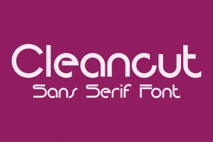 Cleancut Font Download