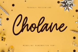 Cholane Font Download