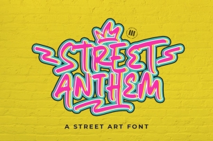 Street Anthem - An Urban Font Font Download