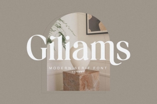 Giliams - Modern Ligature Serif Font Download