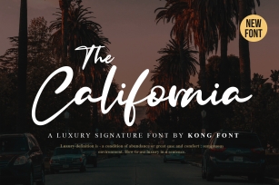 The California Font Download