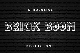 Brick Boom Font Download