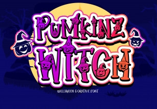 PumKinz Witch Font Download
